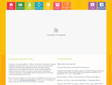 Tablet Screenshot of creativityusa.com